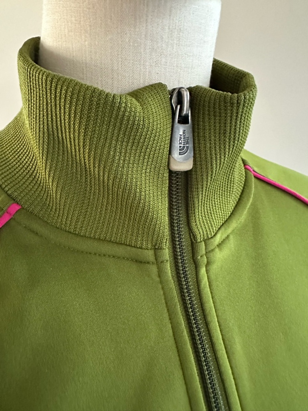 The North Face Y2K Track Jacket Green Pink Retro Gorpcore Women’s M - Picture 3 of 9